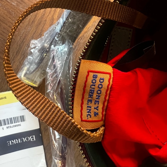 Dooney & Bourke Florentine Allison Crossbody in Light Taupe NWT - Picture 11 of 12